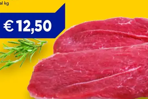 Scaloppe di bovino adulto