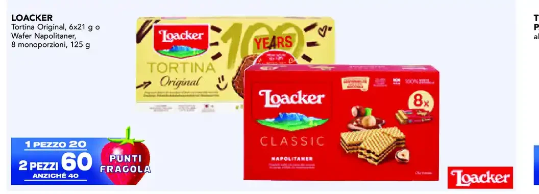 Tortina Loacker Original