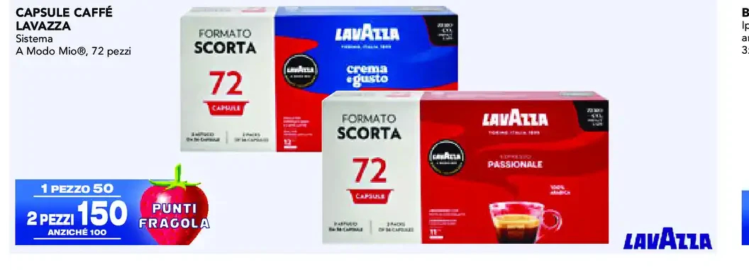 Capsule caffè Lavazza