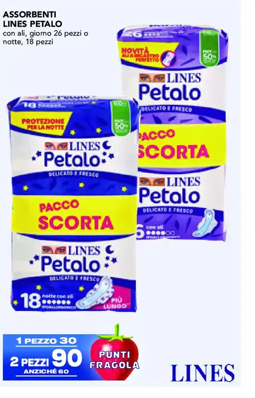 Assorbenti Lines Petalo