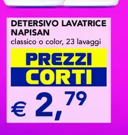 Detersivo lavatrice Napisan