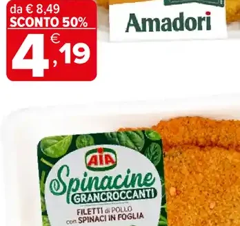 Bocconcini di Pollo Impanati Le Birbe Amadori
