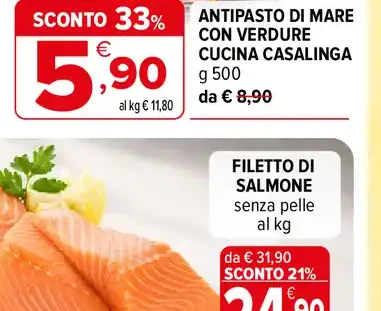 Antipasto di Mare con Verdure Cucina Casalinga