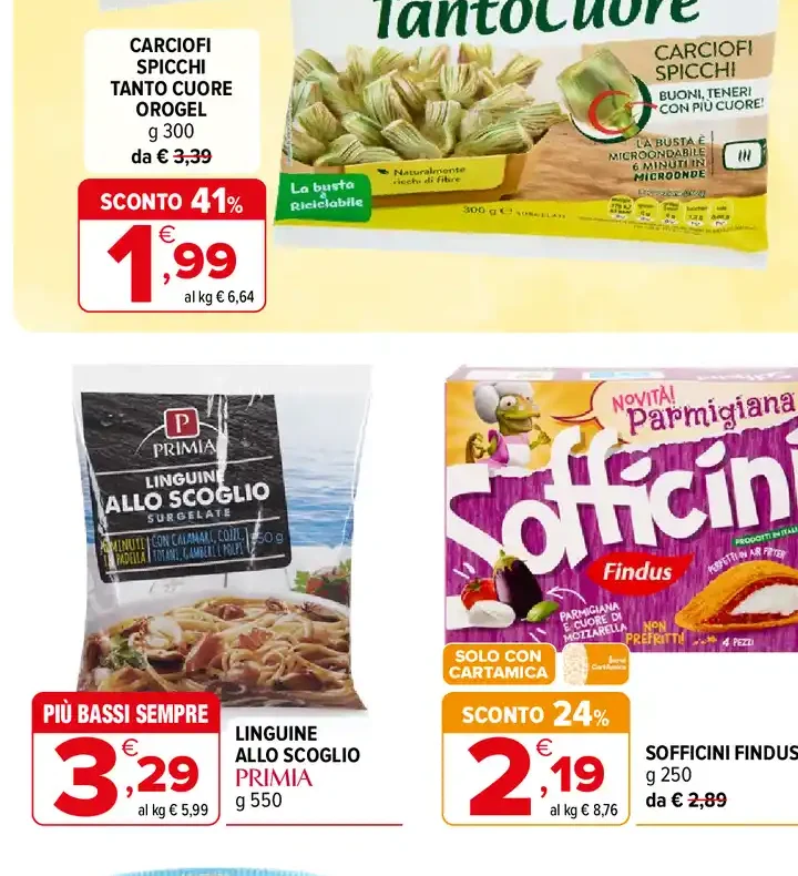 Carciofi Spicchi Tanto Cuore Orogel