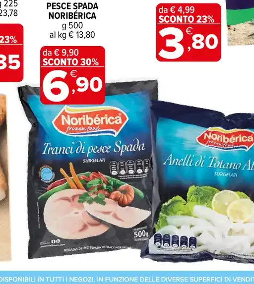 Tranci di Pesce Spada Noriberica
