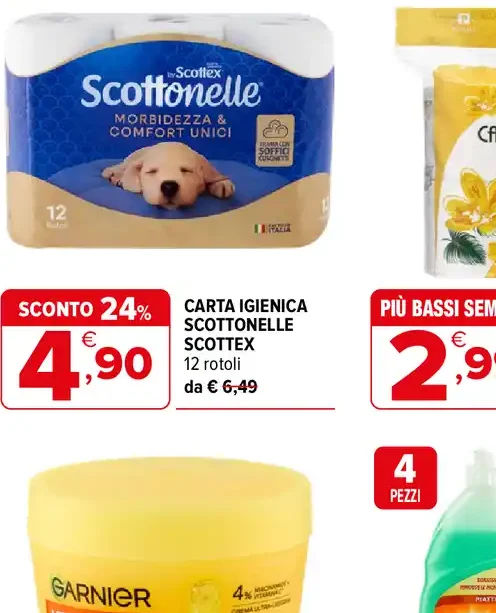 Carta igienica Scottonelle Scottex