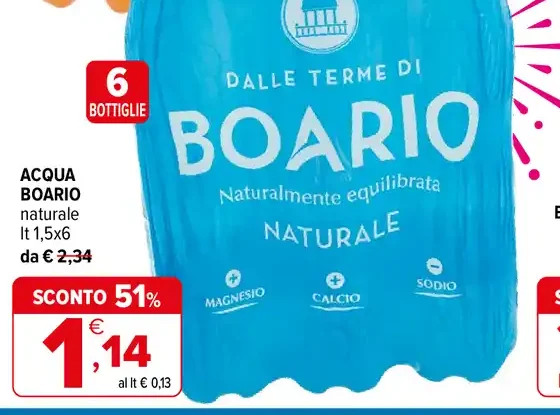 Acqua naturale