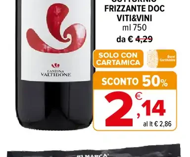 Guttur­nio Frizzante DOC Viti&Vini