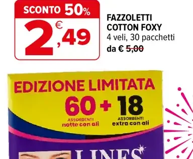 Fazzoletti Cotton Foxy