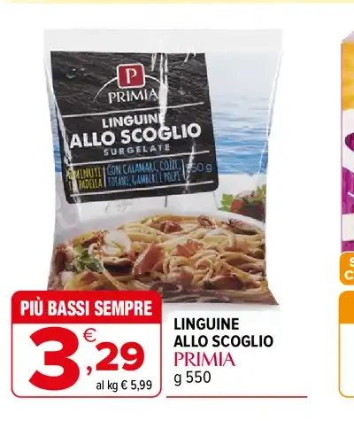Linguine allo Scoglio Primia