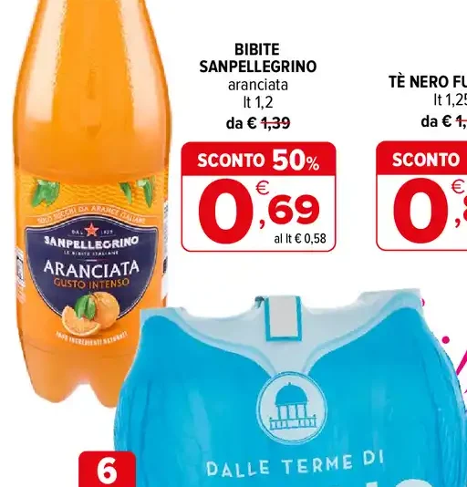 Bibite Sanpellegrino aranciata
