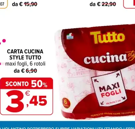 Carta cucina Style Tutto