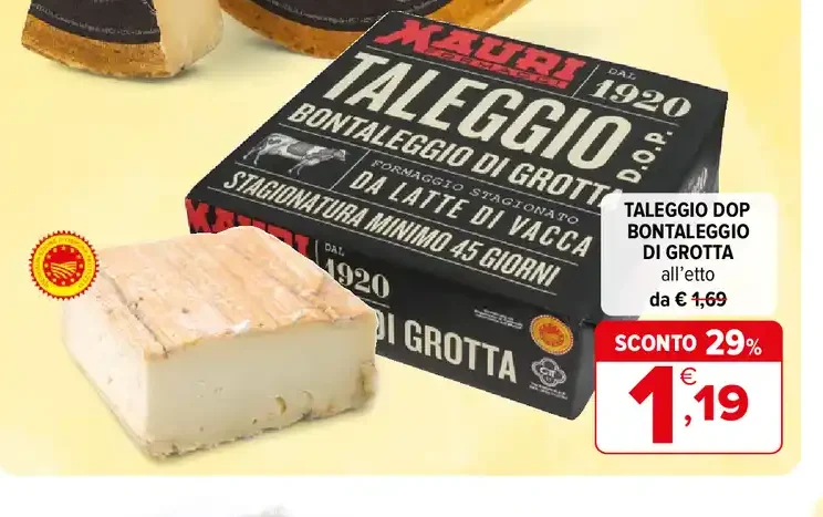 Taleggio DOP Bontaleggio di Grotta