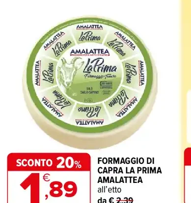Formaggio di Capra La Prima Amalattea
