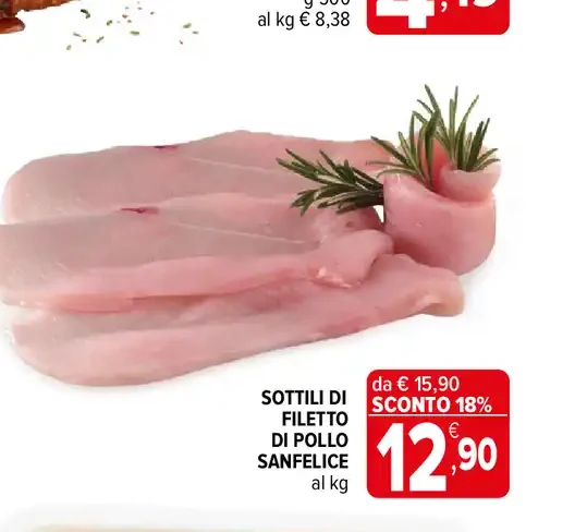 Sottili di Filetto di Pollo Sanfelice
