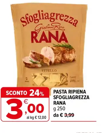 Pasta Ripiena Sfogliagrezza Rana