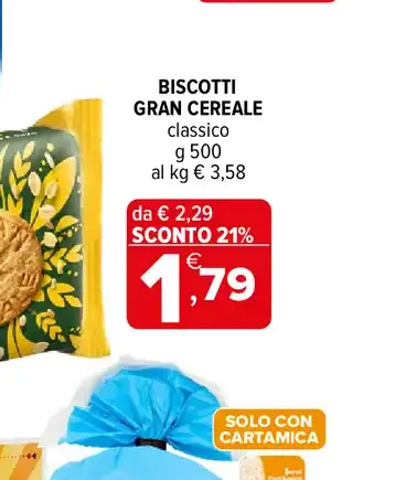 Biscotti Gran Cereale Classico