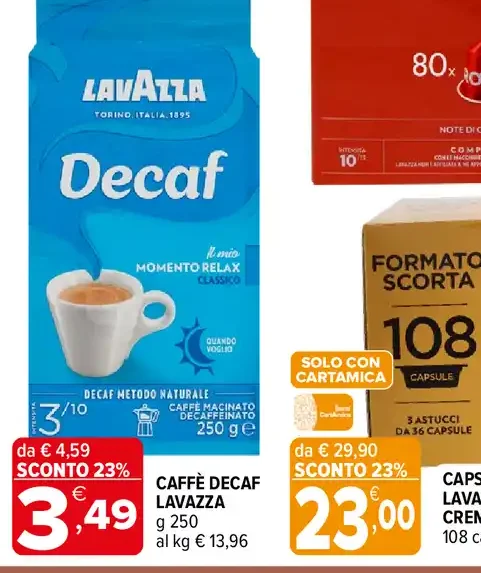 Caffè Decaf Lavazza