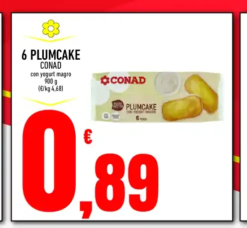Plumcake Conad