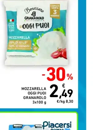 Mozzarella Oggi Puoi Granarolo