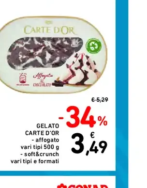 Gelato Carte d'Or