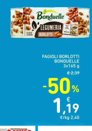 Fagioli borlotti Bonduelle