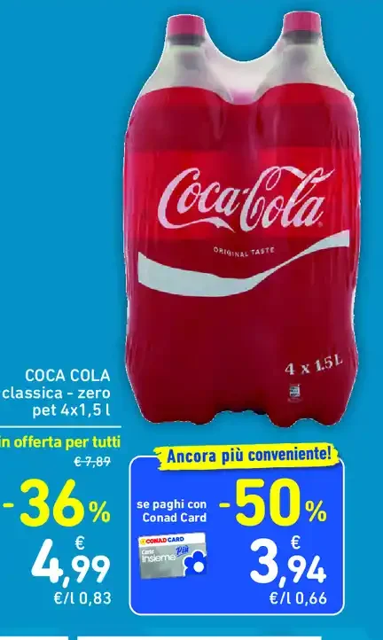 Coca-Cola classica zero