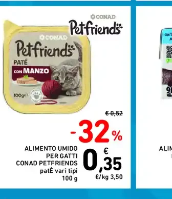 Alimento umido per gatti Petfriends