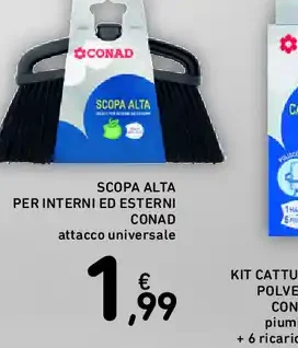 Scopa alta Conad