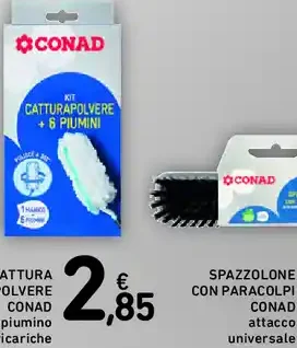 Kit cattura polvere Conad