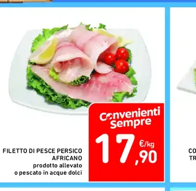 Filetto di pesce persico africano