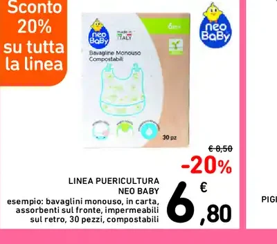 Linea puericultura Neo Baby