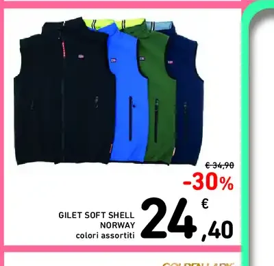 Gilet soft shell donna