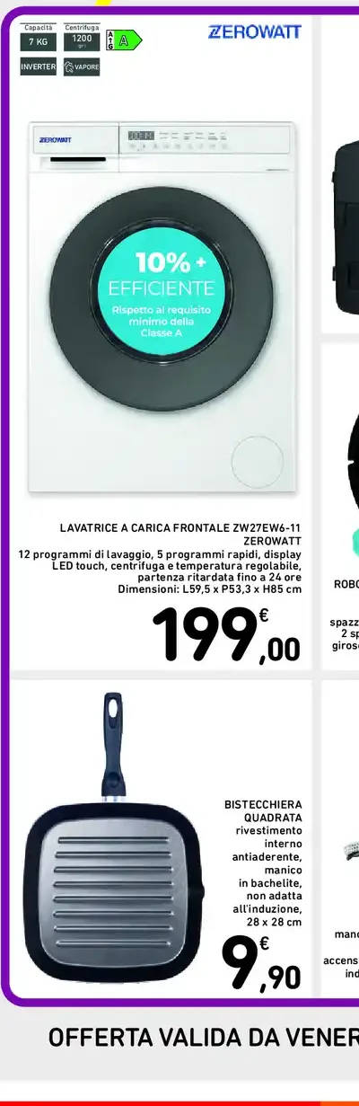 Lavatrice a carica frontale ZW27EW6-11