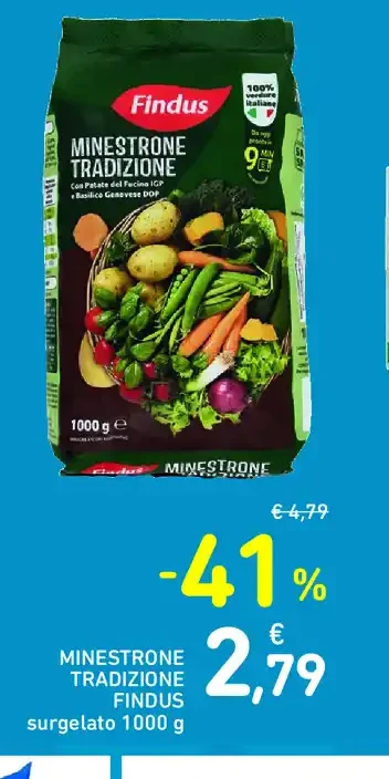 Minestrone tradizione Findus