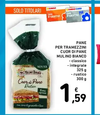 Pane per tramezzini Mulino Bianco