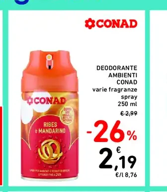 Deodorante ambienti Conad
