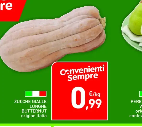 Zucchine gialle lunghe