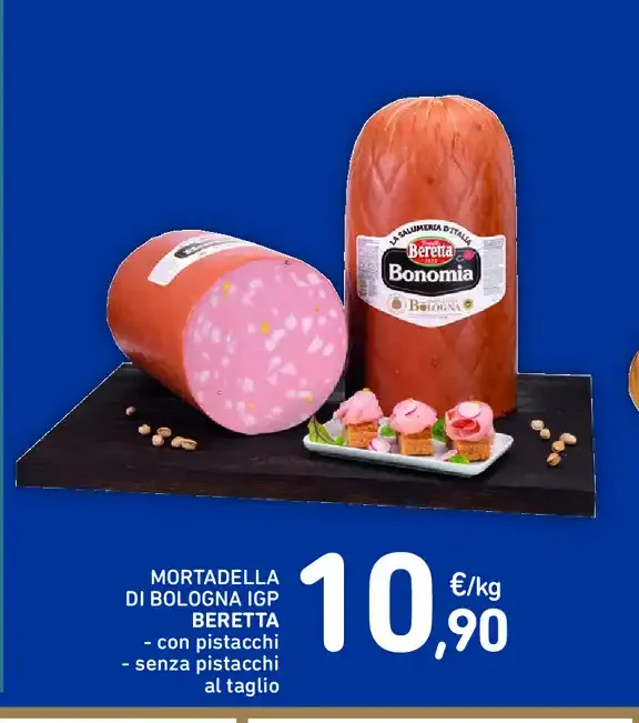 Mortadella di Bologna IGP Beretta