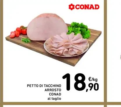 Petto di tacchino arrosto Conad