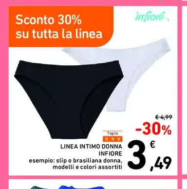 Linea intimo donna