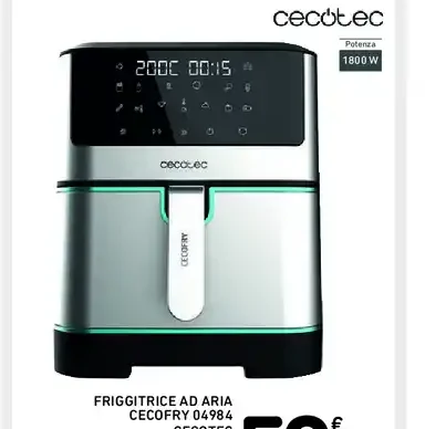 Friggitrice ad aria Cecofry Cecotec
