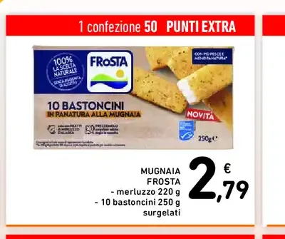 Bastoncini di merluzzo Frosta