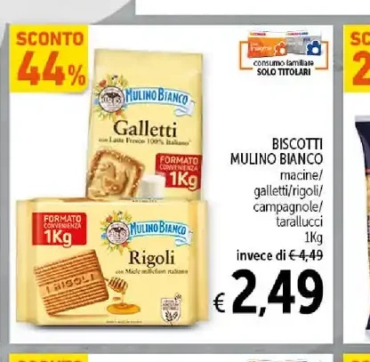 Biscotti Mulino Bianco