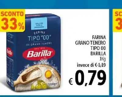 Farina Granotenero tipo 00 Barilla
