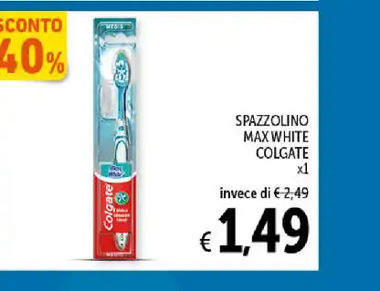 Spazzolino Max White Colgate