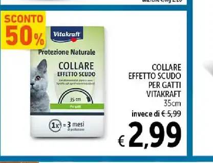 Collare effetto scudo per gatti Vitakraft