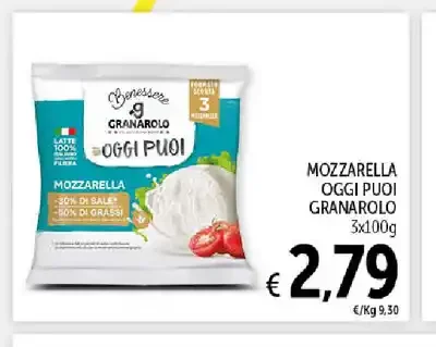 Mozzarella Oggi Puoi Granarolo