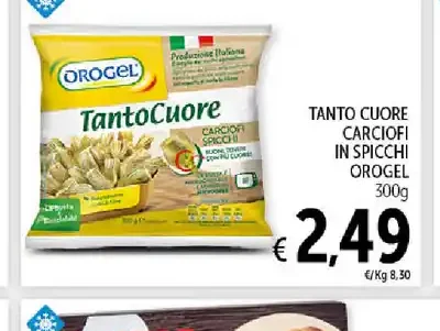 Tanto Cuore carciofi in spicchi Orogel