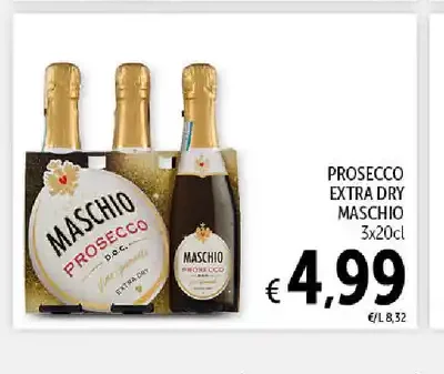 Prosecco extra dry Maschio